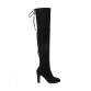 Fashion Leather High Heels Women's Over The Knee Boots
