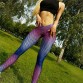  Women's Printed Sports Jeggings 